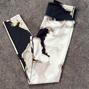 Noli marble pattern leggings